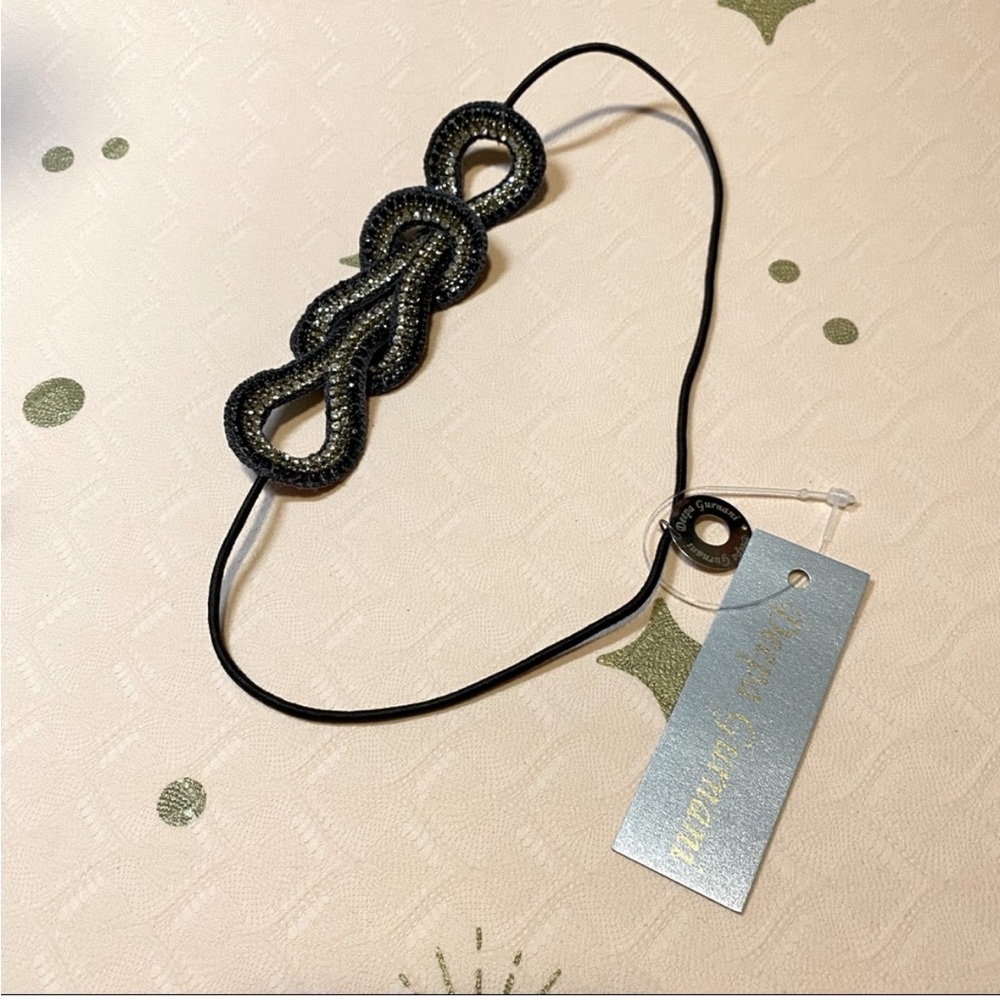 Embellished headband bundle: Deepa Gurnani headband and 1 ban.do headband